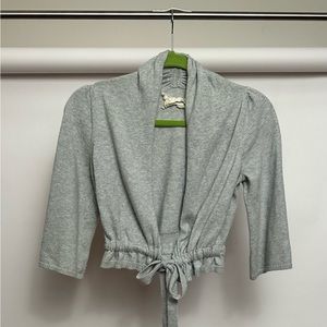 Anthropologie small Cardigan with tie